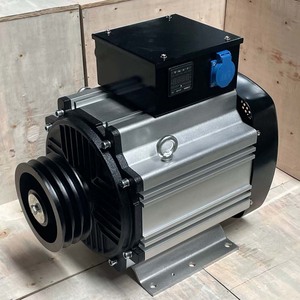 Motor Monofásico de 220V, 1500rpm, 50Hz, Arranque Remoto, Carcasa de Aluminio Fundido, IP54, Bobinado 100% Cobre, Generador H - Product Image 3