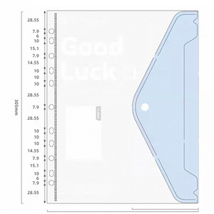 GF Nuove Tendenze Cartella A4 con Tasche Trasparenti per Documenti, Organizzatore per Fogli da Esame Rinforzato, Raccoglitore Impermeabile a Fogli Mobili - Product Image 4