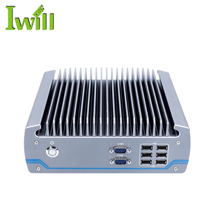 I7-8700T IBOX605 de 8 núcleos Sin ventilador, PC Industrial con soporte 6COM 1 * RS485/RS422/RS232 - Product Image 4