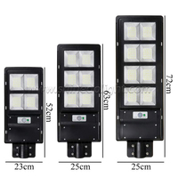 Éclairage extérieur 336 LED lampes de jardin lampes à grand panneau solaire lampes étanches capteur de mouvement réverbère
