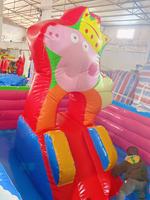 Castillo Inflable Comercial de PVC de 0.55mm de Grosor, Casa de Brinco Inflable para Niños, para Negocios de Alquiler y Parques de Diversiones