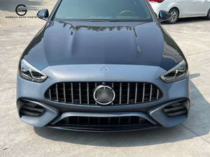 Pièces automobiles pour Mercedes Benz W206 <span class=keywords><strong>c</strong></span>-class facelift C63 <span class=keywords><strong>amg</strong></span> pare-chocs de voiture Grille de voiture C63s <span class=keywords><strong>AMG</strong></span> kits de carrosserie pare-chocs avant W206 - Product Image 5