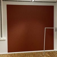 Panneau acoustique en feutre de polyester moderne avec motifs gravés personnalisés, panneau mural insonorisant pour hôtel, école, intérieur