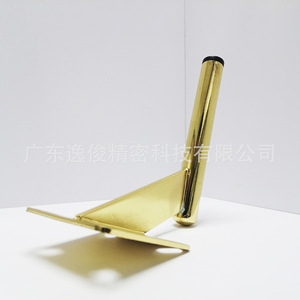 Gold Furniture <b>Legs</b> 150mm Carbon Steel <b>Sofa</b> Cabinet Support Easy Installation Traditional Design - Product Image 3