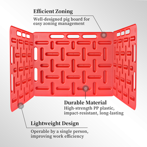 Paneles de cerdos aprobados por veterinarios OEM Musyder, paneles de clasificación de cerdos antideslizantes portátiles, tableros protectores de cerdos para ganado - Product Image 3