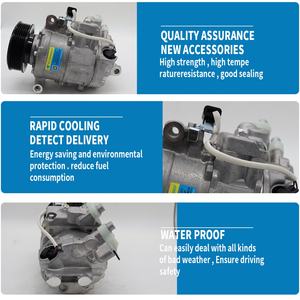 Compresseur d'air de voiture 64526987863-02 447190-8476 pour BMW E60 520D, compresseur de climatisation 12V - Product Image 6