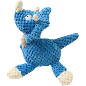 Интерактивная игрушка для собак с функцией голосового управления, устойчивая к разрывам, для чистки зубов, короткий плюш, наполнитель из ПП-хлопка, игрушка-кукла для домашних животных - Product Image 5