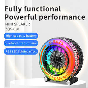 Cheerdots ซับวูฟเฟอร์แบบพกพา20W BT พร้อมไฟ RGB IPX6กันน้ำสำหรับกีฬากลางแจ้งเข้ากันได้กับคอมพิวเตอร์โทรศัพท์มือถือ - Product Image 6