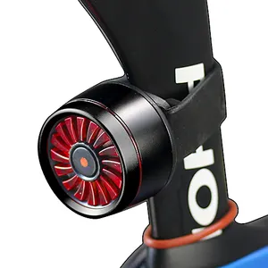 ใหม่สมาร์ทเซ็นเซอร์เบรกไฟท้ายจักรยานไฟ LED แบบชาร์จไฟได้ IPX6 5รูปแบบเตือนจักรยานไฟท้าย