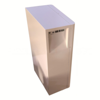Boîtiers personnalisés en acier inoxydable pour batteries et stockage d'énergie avec roulettes, fabrication de tôles, usinage CNC/laser