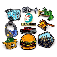 Aangepaste logo emaille pin zachte/harde pin label gepersonaliseerde badges reversbroches huwelijksverjaardag rugzak vriend