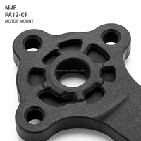 Châssis de drone MJF imprimé en 3D en nylon PA12-CF fibre de carbone, prototype de R&D UAV Multi Jet Fusion, personnalisé OEM