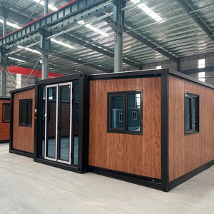 Casa Contenedor Expandible de Alta Calidad con Doble Ala, Casa Móvil Prefabricada con Dormitorio, Diseño Moderno y Protección Ambiental - Product Image 1
