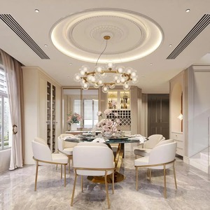 Villa d'hôtel de luxe au design italien moderne, rendu 3D architectural de la <span class=keywords><strong>maison</strong></span>, design d'intérieur, salle de bain, salon, hall - Product Image 6