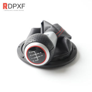 Levier de vitesses 5/6 vitesses avec soufflet en cuir pour <span class=keywords><strong>Audi</strong></span> A4 B6 - Product Image 4