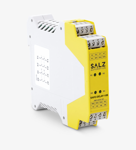 Relé de parada de emergencia seguro, 2NA sin contacto, 2NA con contacto. 10s fijados, 2 seguros/2 del. Contactos, 1/2-canal, automático/manual. Iniciador, SIL3/Cat4/PLe, 24V AC/DC - Product Image 3