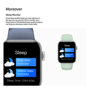 2020 nuevo IP68 V52 impermeable de mujeres nadar reloj inteligente de los hombres - Product Image 6
