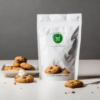 Bolsa Doypack de Plástico VMPET con Cierre Hermético y Barrera de Oxígeno, Personalizable con Logotipo, para Alimentos, Nueces Picadas