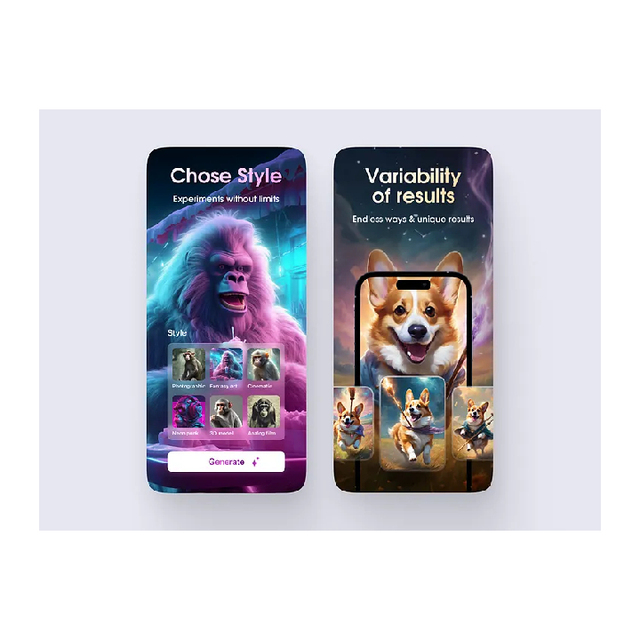 AI Image Generator app professional title graphic and app image easy Install for Mobile