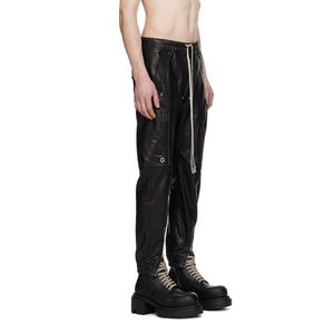 OEM Custom Men Elastic Belt Slim Fit Zipper Design Sex <b>Tight</b> PU Leather Pants <b>Winter</b> Windbreak Motorcycle Leather Trouser - Product Image 3