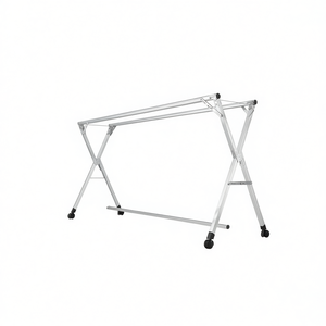 Tendedero de ropa Db de 2 m, portátil, plegable, con ruedas, para baño, sala de estar, armario - Product Image 1