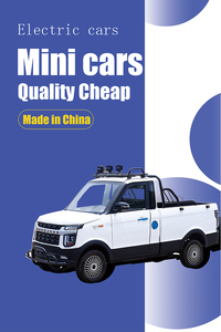 Nouvelle énergie longue endurance <span class=keywords><strong>mini</strong></span> camionnette électrique fabriquée en Chine caméra métal léger cuir 4 roues voiture électrique manuel unique - Product Image 5