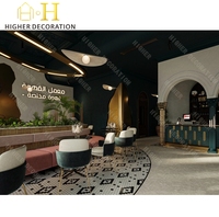 Idées de design et de décoration pour comptoirs de café bistro, style exotique du Moyen-Orient, idéal pour Instagram