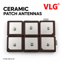 Antenne GPS passive en céramique 1575,42 MHz RHCP 50Ω VSWR≤2.0 Antenne GNSS en céramique pour module de positionnement et de navigation