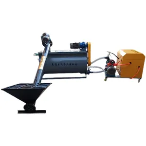 Hot Selling Mini 50M3 In Day CLC Foam Concrete Production Line,Foam Concrete Machine With Mixer And Pump