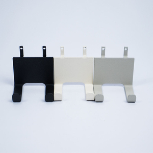 No-Drill Over the Door Storage <b>Rack</b>, Iron Multi-Purpose Wall <b>Shelf</b> for Kitchen Bathroom Fridge Closet - Product Image 5