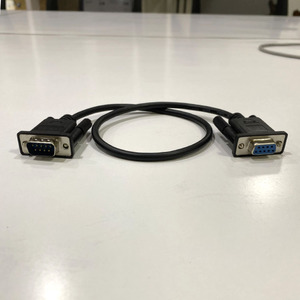 สายเคเบิล DB9 สีดำแบบตรง พร้อมปลอกหุ้ม PVC หัวต่อสีทองแบบ MALE-MALE สำหรับใช้กับจอภาพ มีสินค้าในสต็อก ความยาวปรับแต่งได้ - Product Image 2