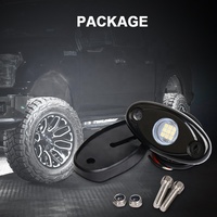 LLevo-Luz led de rock para camioneta, accesorio para coche, camión, barco, multicolor opcional, 9 luces led