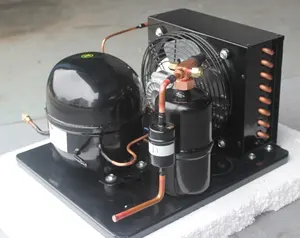 R134a lbp pequena unidade compressora, mini unidades condensadoras da refrigeração do quarto frio