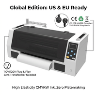 Impresora DTF KECAI XP600 A3 de Envío Rápido para Cualquier Tipo de Tela, Kit de Impresión con Juego Completo de Accesorios de Inicio