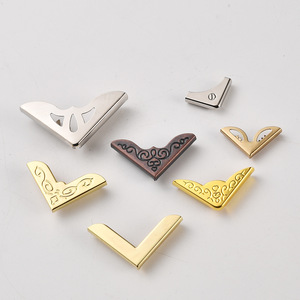Platinum Link Metal <b>Corner</b> <b>Protectors</b> For Photo Album Notebook Ledger Hardware Accessories New Chinese Style - Product Image 4