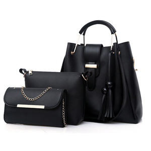 4 pièces/ensemble de sac à bandoulière grande capacité pour femmes sac à main pour femmes sac fourre-tout pour femmes sac à main à la mode vente en gros - Product Image 4