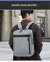Tas Ransel Bisnis Kapasitas Besar 2026, Dapat Diperluas, Anti Air, Kasual untuk Perjalanan Bisnis & Perjalanan Singkat