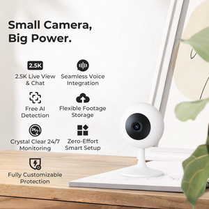Caméra de sécurité WiFi miniature IMILAB SC230 pour intérieur, capteur CMOS 2.5K 4MP, H.264, stockage cloud, compatible Alexa et Google Home - Product Image 2