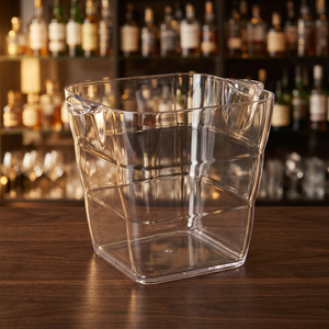 BPA Free Eco-Friendly Classic <b>Plastic</b> Acrylic Camping Wine Bucket EL Brand - Product Image 2