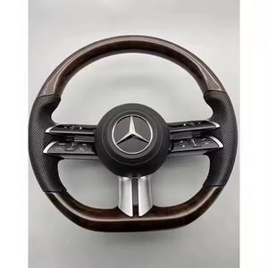 Mise à niveau du volant <span class=keywords><strong>AMG</strong></span> d'origine Mercedes-Benz pour la classe A Classe C Classe E ML anciens modèles Nouveau matériau PU modifié - Product Image 2