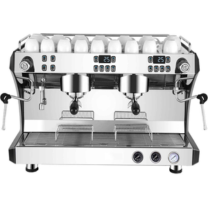 Commercial Fully Automatic Chinese Style <b>Coffee</b> <b>Machine</b>, 2800W High Power, 16-Cup Large Capacity - Product Image 1