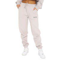 Nouvel Arrivage Ensemble de Survêtements Jogger Oversize Unisexe, Vierge, en Polaire Technique de Coton Épais pour l'Hiver, 2 Pièces pour Femme