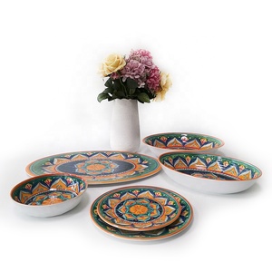 En gros ensemble de dîner incassable mélamine vaisselle ensemble pour la fête - Product Image 1