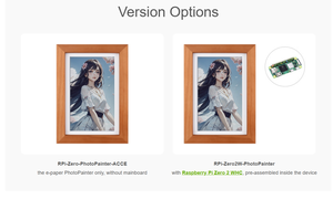 Display E-Paper a Colori E6 da 7,3 Pollici per Raspberry Pi Zero, Lunga Durata in Standby, Risoluzione 800*480, Scheda Batt Zero <span class=keywords><strong>2</strong></span> WHC Opzionale - Product Image 6