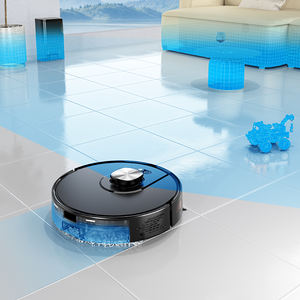 Aspirateur robot autonettoyant avec fonction serpillière humide et sèche, filtre HEPA, moteur sans balais pour sols durs, usage hôtelier et domestique - Product Image 3