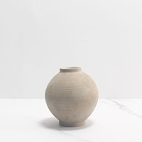 Vase de table en céramique rustique style Wabi-Sabi, peint à la main, fait main, écologique, décoration d'intérieur, fabriqué en Chine