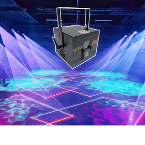 DMX512 Aluminio controlado 5W 10W Luces de escenario láser Patrones de logotipo que cambian de color para bodas Discotecas KTVs DJ Shows - Product Image 4