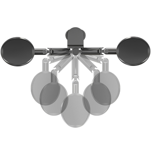 V-gắn kết thiết kế hiện đại nhà văn phòng nhôm bàn Kẹp Cánh tay khuỷu tay hỗ trợ điều chỉnh cánh tay còn lại VM-EH01 - Product Image 4