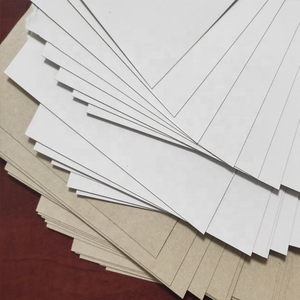 Renyi CCNB scatola di carta Duplex cartone Grey retro Stocklot rivestito 300gsm per la stampa ecologica F S C carta riciclata - Product Image 1