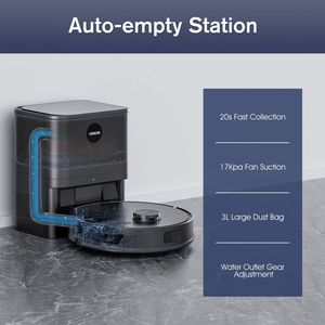 Robot Aspirador Automático con Estación de Autovaciado, Navegación LDS, Recolección Inteligente de Polvo, Robot Aspirador Doméstico - Product Image 3